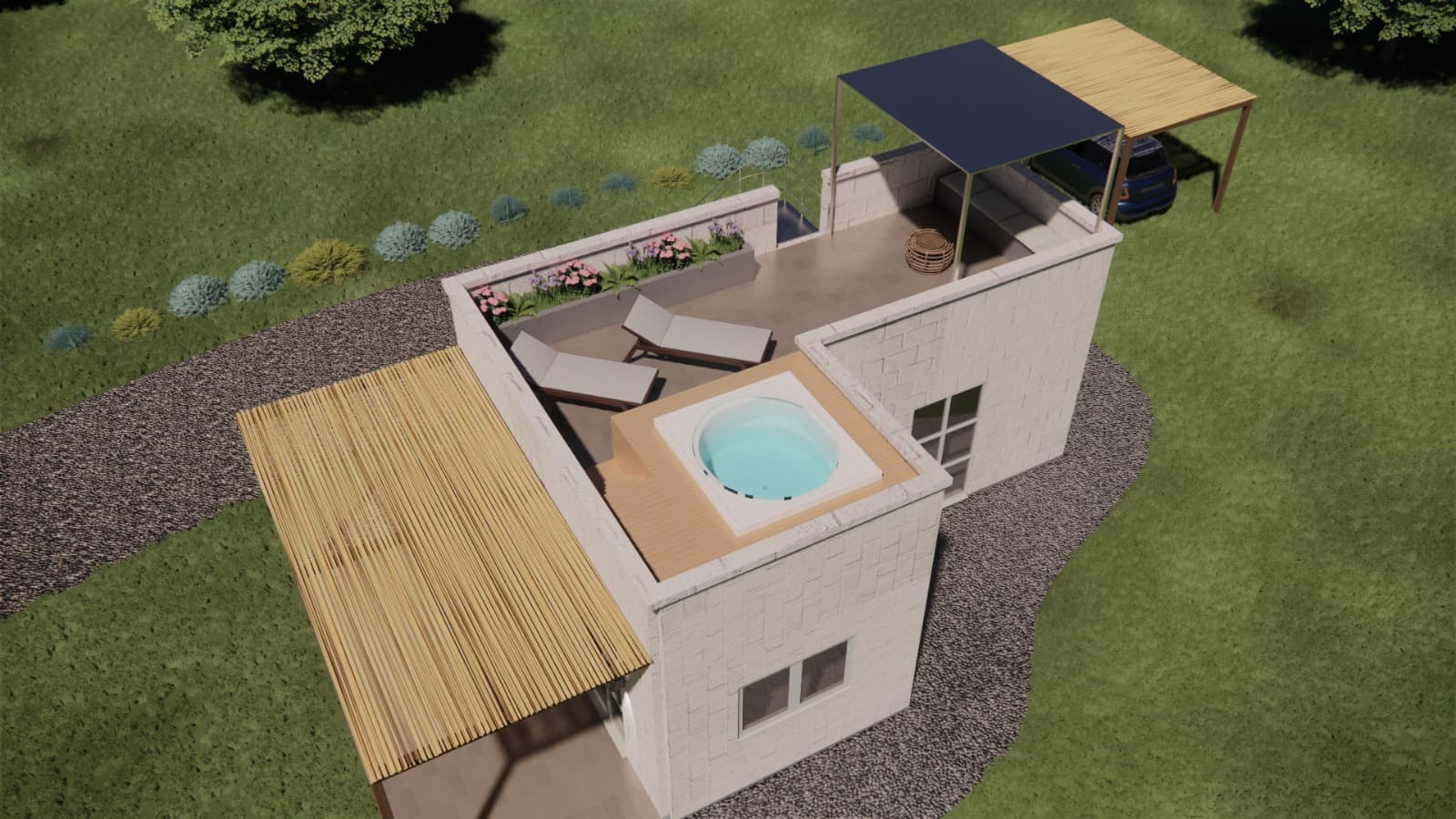 Maison de campagne Serranova - Vue extérieure